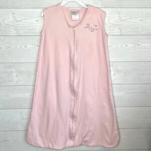 HALO pink cotton wearable SleepSack Size Lg 12-18 months